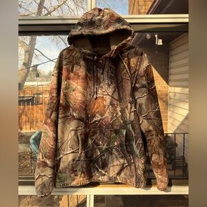 RedHead Camouflage Fleece Hooded Pullover